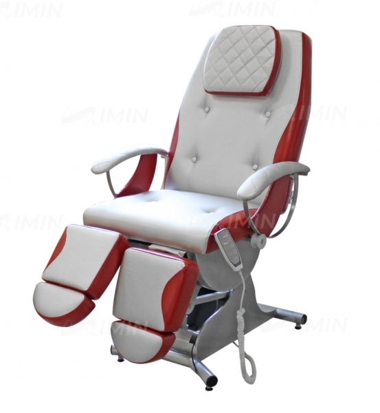 Педикюрное косметологическое кресло «Надин» (электропривод, 4 мотора) (Премиум 182/183)