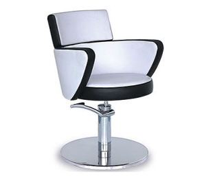 Кресло для парикмахерской «Глория БЛЭК» гидравлическое