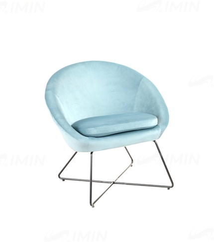 Кресло Колумбия пыльно-голубое