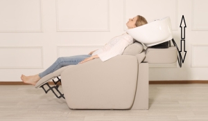 Мойка парикмахерская Сохо Ройс (2 мотора) (реклайнер + электро регулировка высоты  раковины)