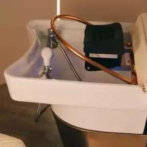 Spa-кушетка White Metal