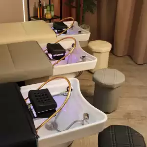 Spa-кушетка White Metal