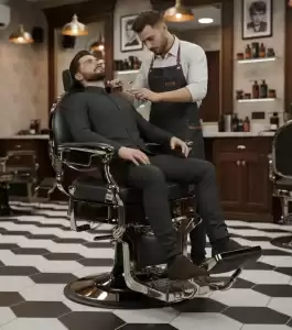 Кресло для барбершопов MATEO