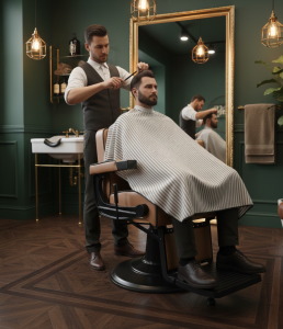 Кресло для барбершопов AUSTIN