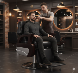 Кресло для барбершопов BRAND