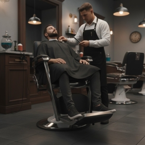 Кресло для барбершопов MARTIN