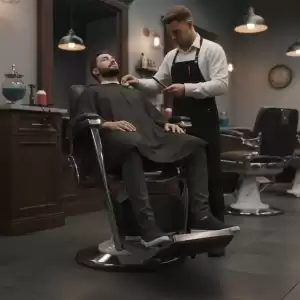 Кресло для барбершопов MARTIN