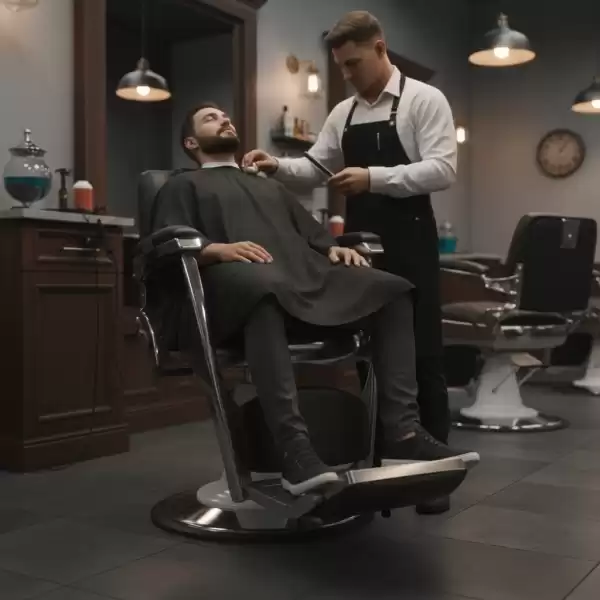 Кресло для барбершопов MARTIN