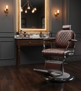 Кресло для барбершопов MAX