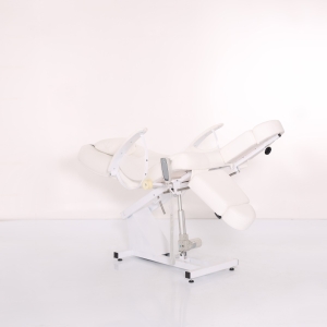 Педикюрное кресло Юлия (белое) на электроприводе 1 мотор