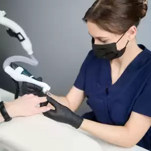 Нэйл Ассистент Nail assistant Вытяжка для педикюрного аппарата на ручку