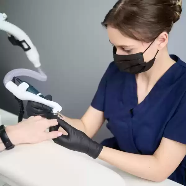Нэйл Ассистент Nail assistant Вытяжка для педикюрного аппарата на ручку