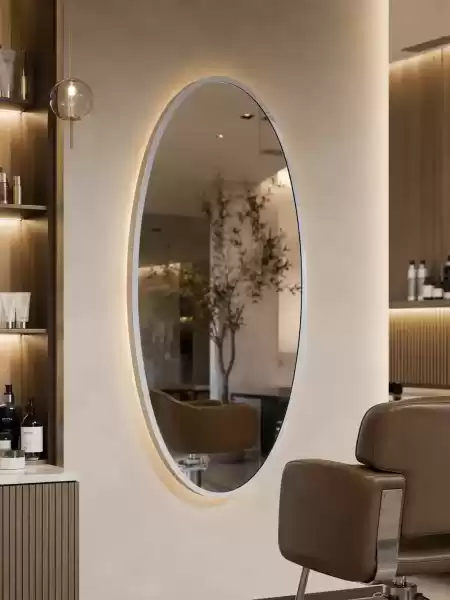 Настенное зеркало «Грация» (01-107-000) с LED-подсветкой: элегантность и точность в работе мастера