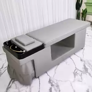 Спа-кушетка с элекстро регулировкой высоты для Спа головы - 1 мотор, цвет зеленый