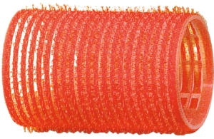 Бигуди-липучки, розовые d 24 мм (12 шт.), DEWAL