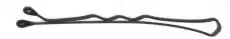 Невидимки 40 мм волна, коричневые (60 шт.)