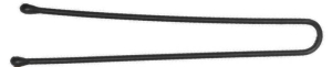 Шпильки 60 мм прямые, черные (60 шт.)
