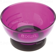 Чаша д/окр DEWAL фиолетовая  прозрачная, 360 мл