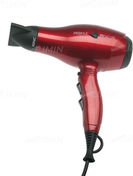 Фен DEWAL Profile Compact красный,  2000 Вт, ионизация