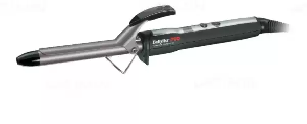 Плойка BaByliss Pro Titanium Tourmaline, c терморегулятором, 38мм, титан+турмалин