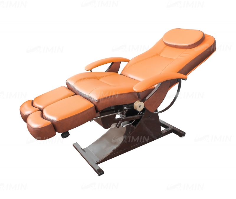 Кресло для педикюра и косметологии «Ирина» электро 2 мотора, высота 550 - 850мм, спинка