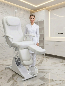 Кресло педикюрно-косметологическое 'Ирина' Электро 4 мотора, высота 550 - 850