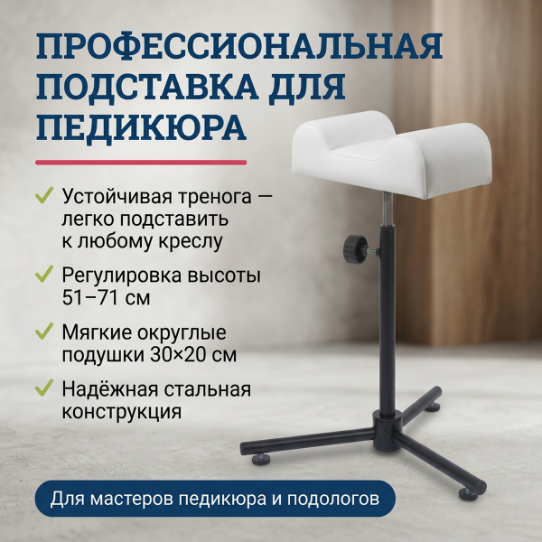 Подставка под ногу для педикюрного кресла