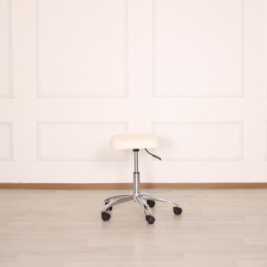 Табурет для мастера 'Валентина' - низкий, хром пятилучье