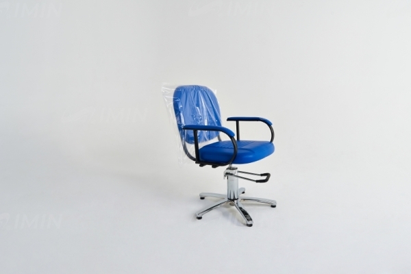 Чехол на кресло, Полиэтилен, прозрачный, 60х70 см, 100 шт/упк