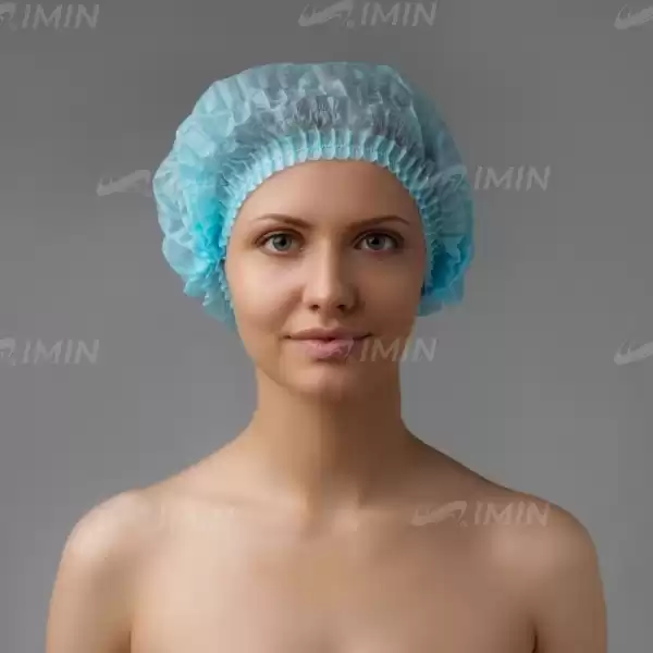 Шапочка для душа, полиэтилен, 100 шт. прозрачные