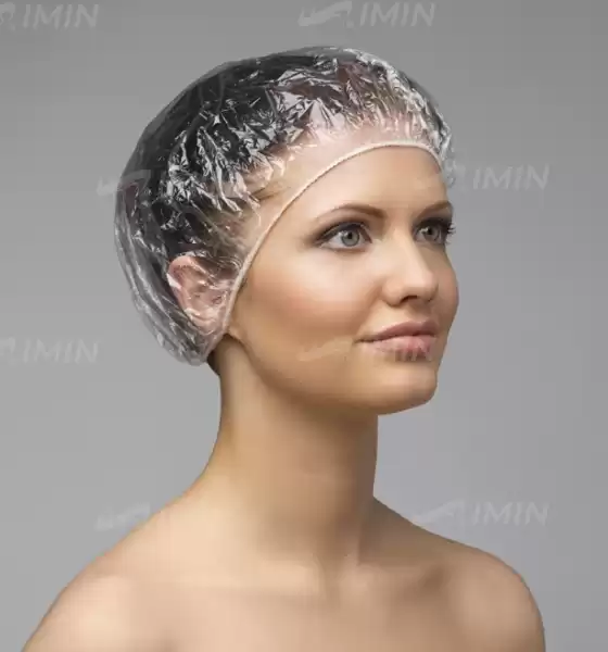 Шапочка для душа, полиэтилен(100шт/уп)