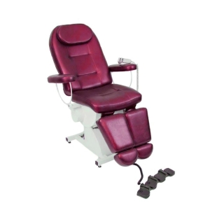 Педикюрное косметологическое кресло ТАТЬЯНА (Электропривод, 3 мотора)(высота 640 -  890 мм)