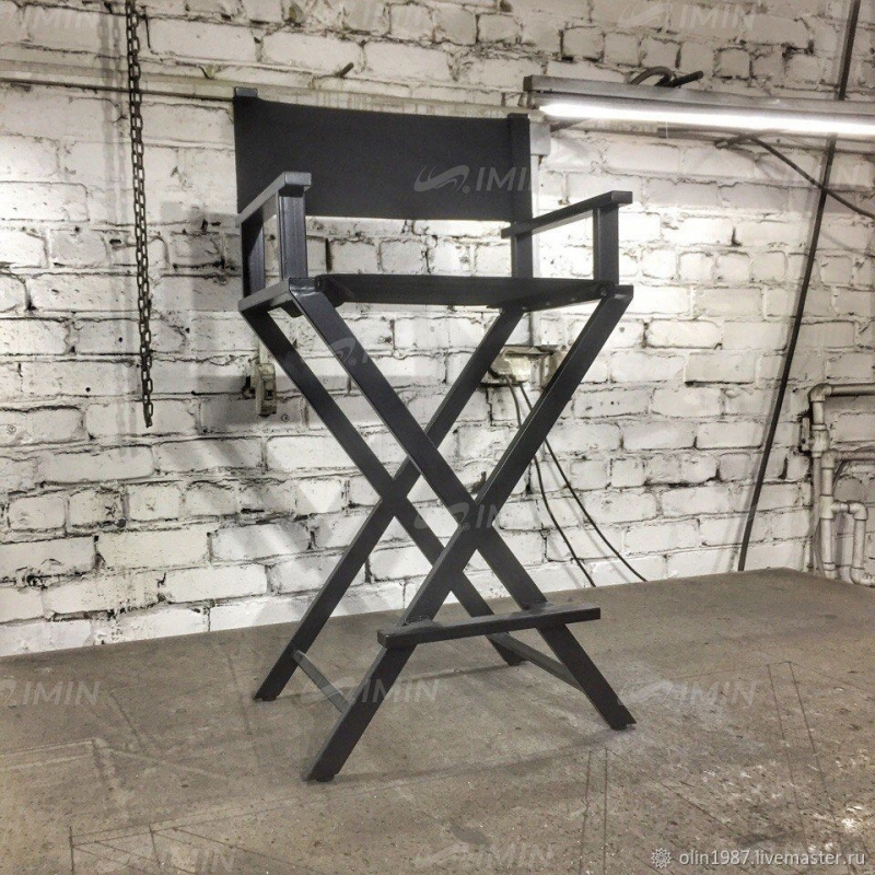 Алюминиевый стул визажиста
