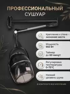 Сушуар с креплением к стене
