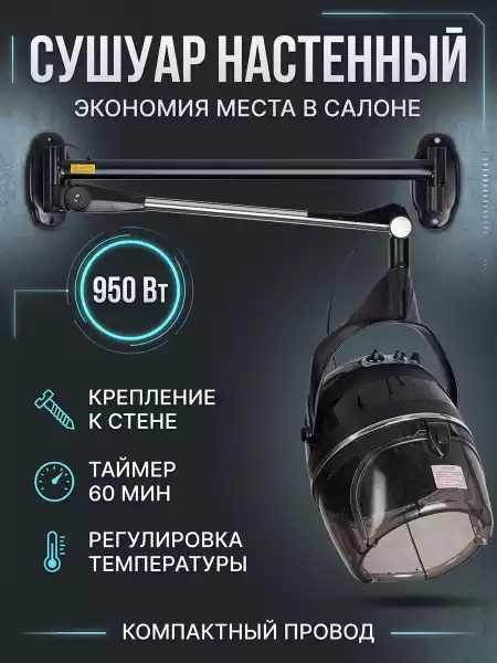 Сушуар с креплением к стене