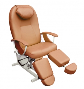 Педикюрное косметологическое кресло «Надин» (электропривод, 4 мотора) (Премиум 182/183)