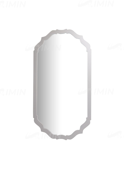 Зеркало "Римини Овал" белое (арт. 0137-1б)
