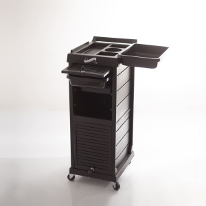 Тележка парикмахерская Q628 с замками для ящиков