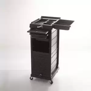 Тележка парикмахерская Q628 с замками для ящиков