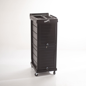 Тележка парикмахерская Q628 с замками для ящиков