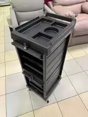 Тележка парикмахерская Q628 с замками для ящиков