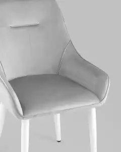 Стул Диана серебристый