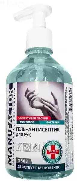 Гель Антисептик для рук FACTOR, 500мл