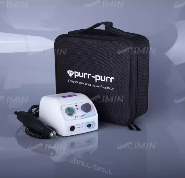 Аппарат для маникюра Purr-Purr Estron в комплекте с черной сумкой