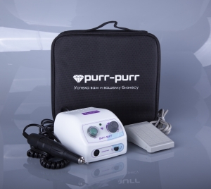 Аппарат для педикюра Purr-Purr Estron в комплекте с черной сумкой, сумка в подарок