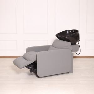 Мойка реклайнер 'Сохо Арт' с электро подножкой и глубокой раковиной