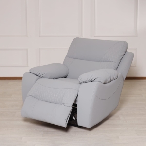 Кресло Ханна (голубое) с электроприводом