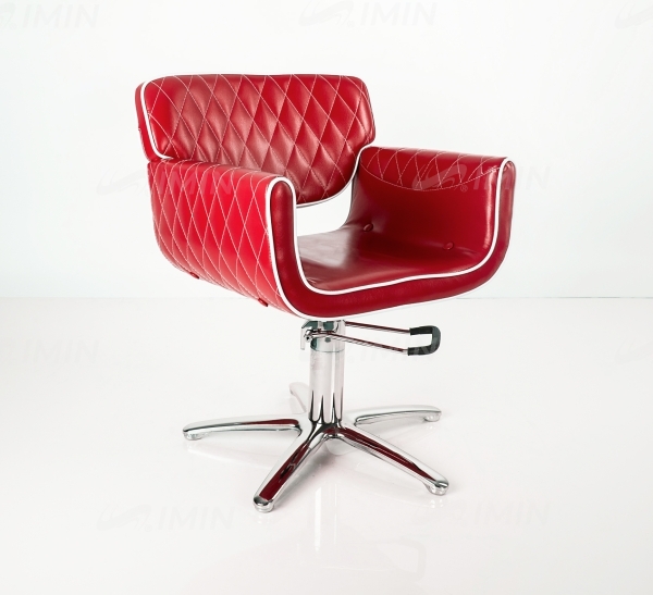 Кресло для парикмахера Имидж (красное)