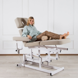 Косметологическая кушетка "Ладога" с электроприводом (арт. 0823)