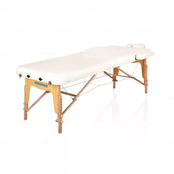 Массажный складной стол Premium Pro 2 XL (80см) кремовый